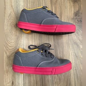 Heelys shoes Unisex Kids Gray Red Size 3 Big Kid